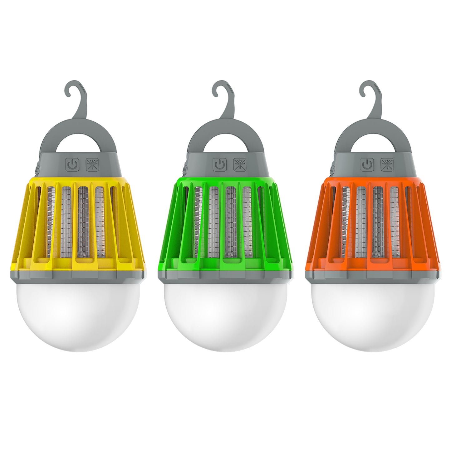 Wisely Bug Zapper Lantern 3-Pack LED Outdoor Patio Camping Decor