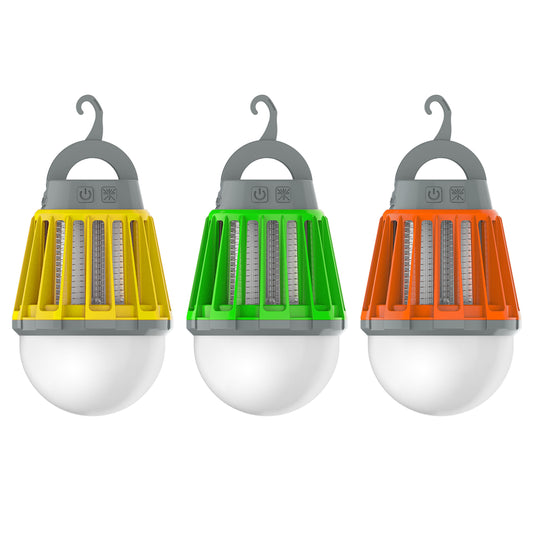 Wisely Bug Zapper Lantern 3-Pack LED Outdoor Patio Camping Decor